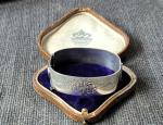 Stylish Vintage English Hallmarked Silver Bangle