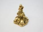19th Century 15ct Gold Stag Bloodstone Intaglio Fob
