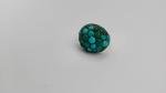 Victorian 9K Gold Silver Turquoise Bombe Ring