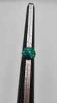 Victorian 9K Gold Silver Turquoise Bombe Ring