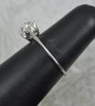 Vintage 1.15ct Old Cut Diamond Platinum Engagement Ring
