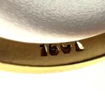 Antique 18ct Gold Seven Stone Ruby Diamond Ring