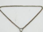 Victorian Sterling Silver Ivy Leaf Locket Necklace