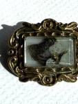 Victorian Antique Memorial Hair Brooch