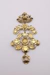 Vintage Silver Gilt Pendant Necklace