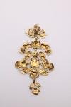 Vintage Silver Gilt Pendant Necklace