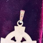 Antique 9ct Gold Celtic Cross Pendant