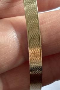 Vintage 9ct Rolled Gold Baby Bracelet/Bangle