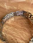 1920s Turkish Silver Elephant Turquoise Bracelet Vintage