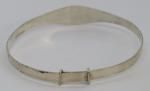Vintage Art Deco Sterling Silver Christening Bracelet