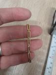 9ct Gold Antique Bracelet - 6 1/4 Inch