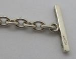 Vintage Art Deco Sterling Silver Heart Bracelet