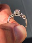 Edwardian Old Cut Diamond Engagement Ring in Gold