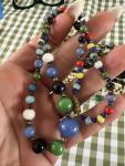 Vintage Glass Bead Necklace Set with Murano