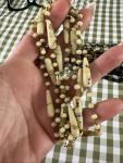 Vintage Glass Bead Necklace Set with Murano