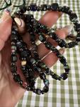 Vintage Glass Bead Necklace Set with Murano