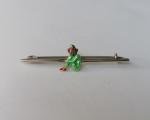 Art Deco Pixie Vintage Brooch