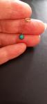 9ct Gold Turquoise Drop Pendant Jewelry
