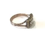 Georgian Mourning Locket Ring, Size N1/2