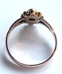 Victorian 9ct Yellow Gold Turquoise Ring, Size L/M