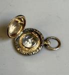 19th Century Gold Front & Back Locket