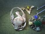 Vintage Scottish Jewellery Brooches and Pendants Lot