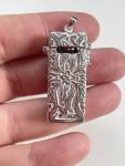 Antique Sterling Silver PostBox Trinket Locket