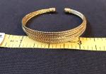 Vintage 18K Gold Plated Bracelet