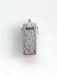 Antique Sterling Silver PostBox Trinket Locket