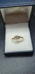 Stunning Antique Diamond Engagement Ring in Gold