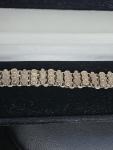 Victorian Silver Book Chain Bracelet, Engraved