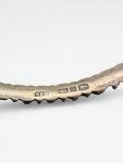 1963 Sterling Silver Hinged Bangle by S&K