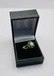 Antique Emerald and Opal 9ct Gold Ring