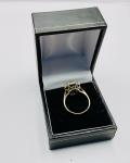 Antique Emerald and Opal 9ct Gold Ring