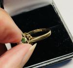 Antique Emerald and Opal 9ct Gold Ring
