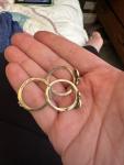 Vintage 9ct Gold Fede Diamond Ring Size Q