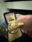 Vintage 9ct Gold Fede Diamond Ring Size Q