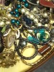 Vintage Antique Costume Jewellery Lot for Repairs