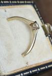 Dainty 18ct Gold Art Deco Diamond Ring