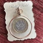 Antique 9ct Rolled Gold Double Sided Locket