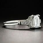 Art Deco 2.50Ct Diamond Engagement Ring in White Gold