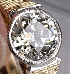 18Ct Gold Diamond Old Cut Antique Solitaire Ring