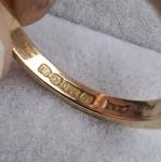 18Ct Gold Diamond Old Cut Antique Solitaire Ring
