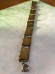 Vintage Silver Art Deco Egyptian Revival Bracelet