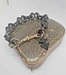 Victorian Whitby Jet Anchor Pendant Bracelet