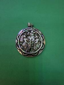 Victorian Silver Pendant Charm
