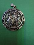 Victorian Silver Pendant Charm