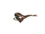 Victorian Turquoise Trilogy Gold Pendant