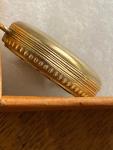 Victorian Gold Plated Snowdrop Embossed Locket