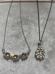 Pair of Vintage Pendant Necklaces